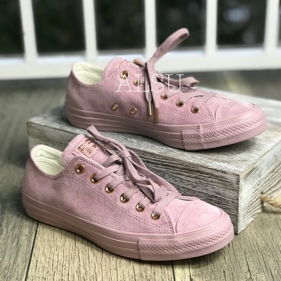 NWT Converse Ctas OX Pale Mauve Egret W AUTHENTIC - Picture 6 of 8